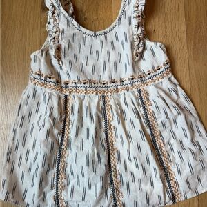 Sezane embroidered top.